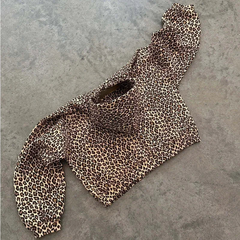 Unisex leopard hoodie - Micheal Smith