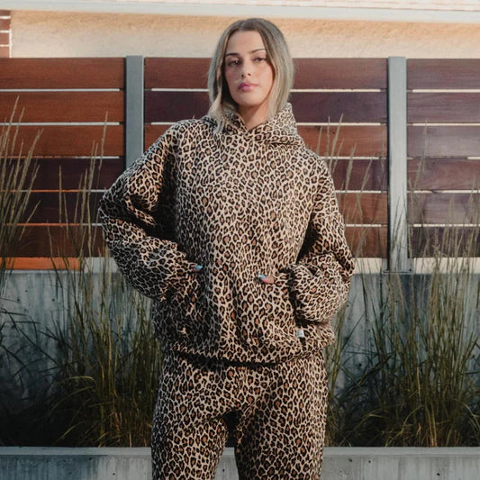 Unisex leopard hoodie - Micheal Smith